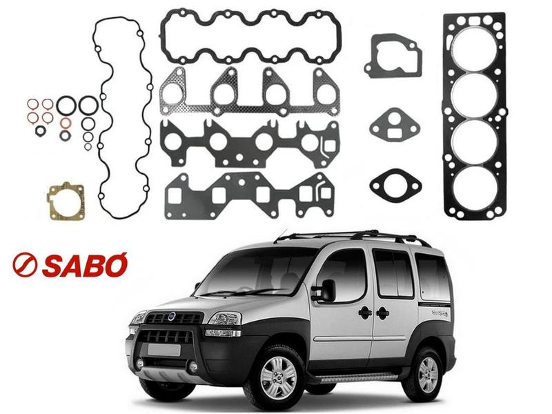 Junta Cabeçote Doblo 1 8 8V 2004 2010 Metálica Sabó