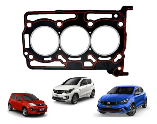 Junta Cabeçote Fiat Argo Mobi Uno 3 Cilindros
