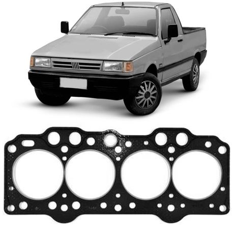 Junta Cabeçote Fiat Fiorino 1 3 83 91 Fibra