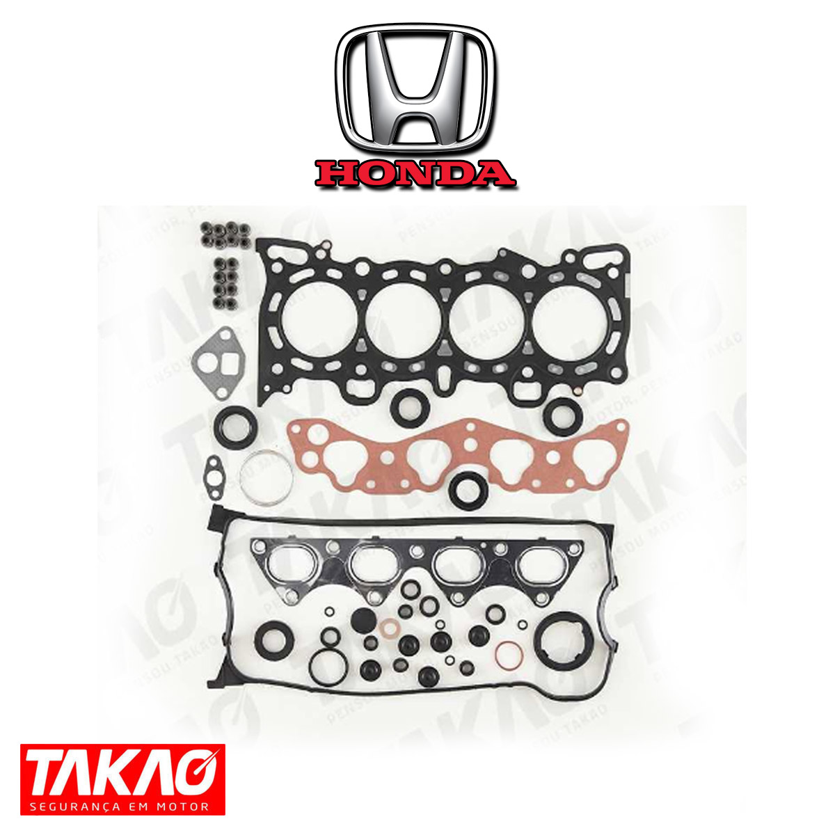 Junta Cabeçote Fibra Honda Civic 2006 2015 Takao