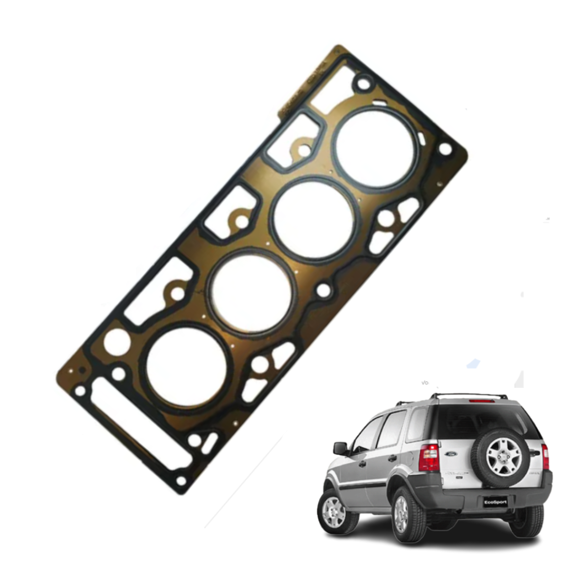 Junta Cabeçote Ford Ecosport 1 0 2003 2006 Fibra