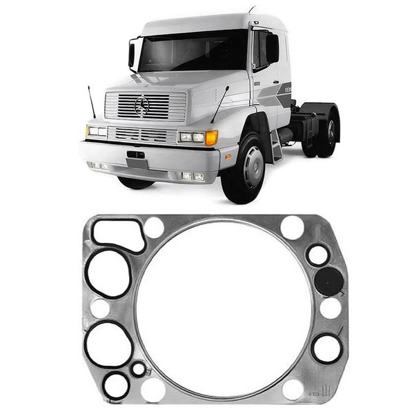 Junta Cabeçote Mercedes-Benz L 1625 L2325 90 2000 Mahle JRC18941 JRC18941, 1625