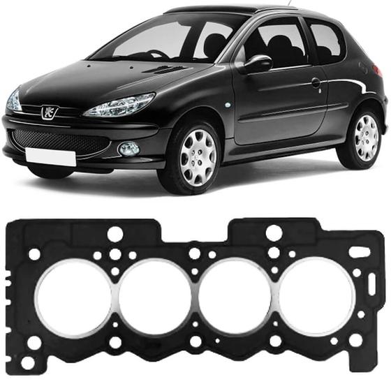 Junta Cabeçote Peugeot 206 1 4 8V 2004 2010 Fibra