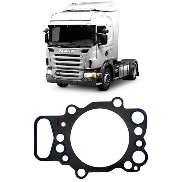Junta Cabeçote Scania G 420 DC12 2009 2011 Sabó