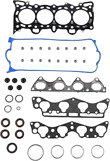 DNJ Conjunto de juntas de cabeça de cilindro HGS297 MLS/para 1996-2000/Honda/Civic, Civic del Sol/ 1.6L/ SOHC/L4/ 16V/ 1590cc, 97cid / D16Y5, D16Y7, D16Y8