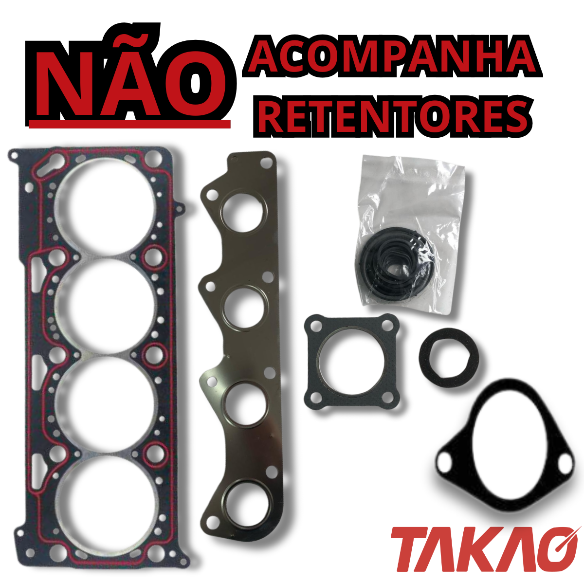 Junta Cabeçote Superior VW Gol 2001 2018 Takao