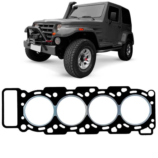 Junta Cabeçote Troller Jeep 2 8 2001 2005 Fibra Sabó