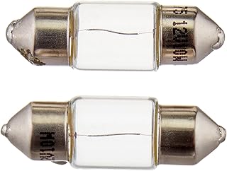 Kit 10 Lâmpada Philips Torpedo C10W10 5X43 10W 12V 43MM SV8 5 Acessório