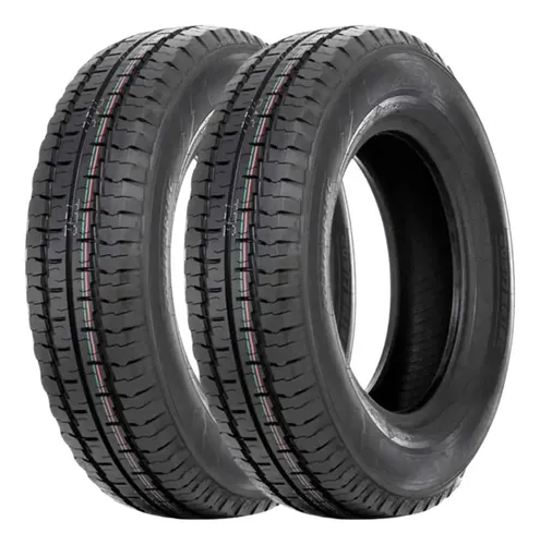 Kit 2 Pneu Aro 16 215 75R16 Xbri 116 114R 8PR Cargoplus
