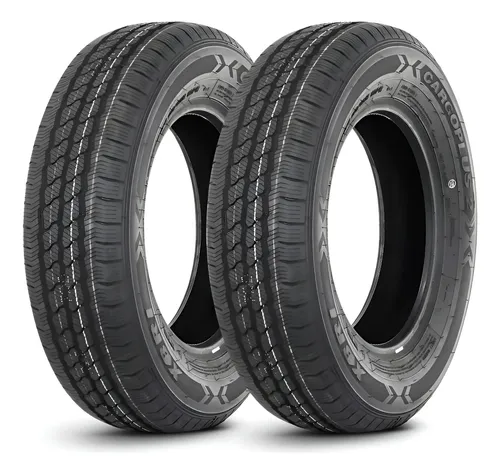 Kit 2 Pneu Aro 16 225 75R16C Xbri 10PR 121 120R Tl Cargoplus 2