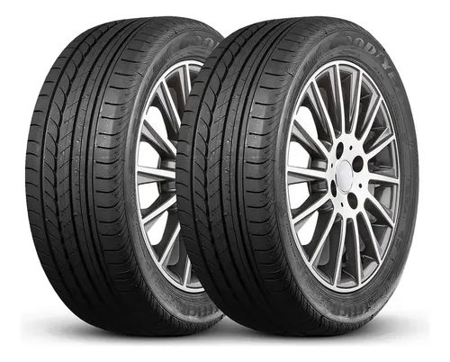Kit 2 Pneu Aro 17 215 50R17 Goodyear 91V Tl Sl Efficientgrip Performance