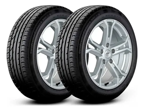 Kit 2 Pneu Continental Aro 16 205 70R16 97H Contipremiumcontact 2