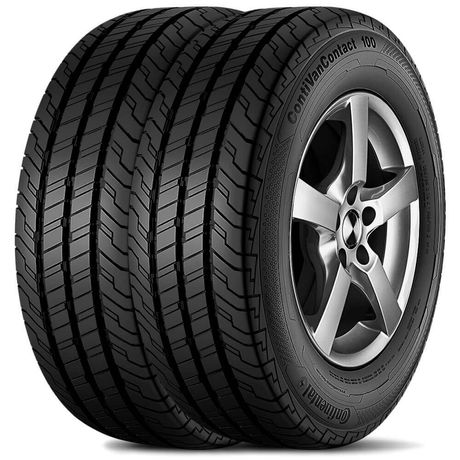 Kit 2 Pneu Continental Aro 16 215 75R16 116 114R 10PR Tl Contivancontact 100