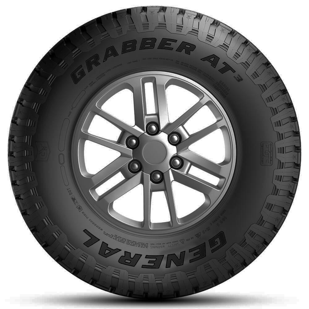 Kit 2 Pneu General By Continental Aro 16 225 70R16 103T Tl Fr Grabber AT3