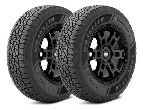 Kit 2 Pneu Goodyear Aro 16 255 70R16 115T Wrangler Armortrac