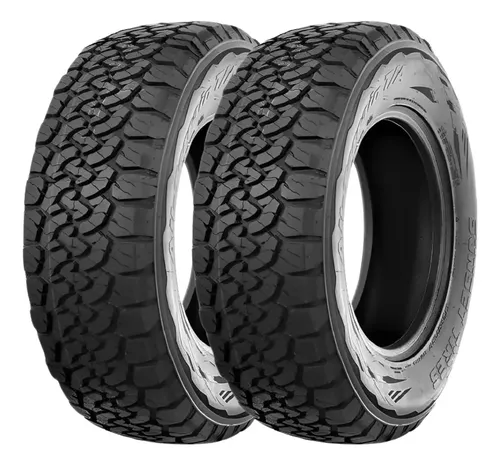 Kit 2 Pneu Sunset Aro 16 265 75R16 123 120S 10PR Tl All Terrain Ta