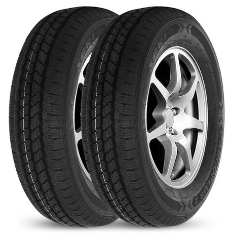 Kit 2 Pneu Xbri Aro 16 225 65R16 112 110R 8PR Cargoplus 2