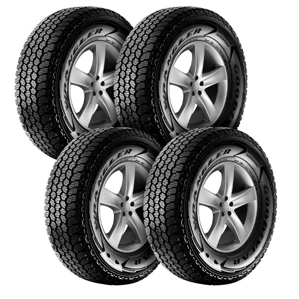 Kit 4 Pneu Goodyear Aro 16 235 70R16 109T Tl Xl Wrangler Workhorse At