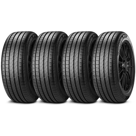 Kit 4 Pneu Pirelli Aro 16 195 55R16 91V Cinturato P7 Extra Load