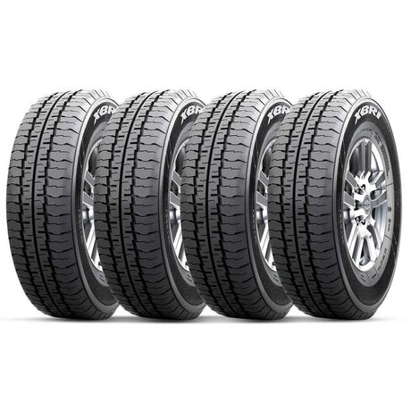Kit 4 Pneu Xbri Aro 16 195 75R16 8PR 107 105Q Cargoplus