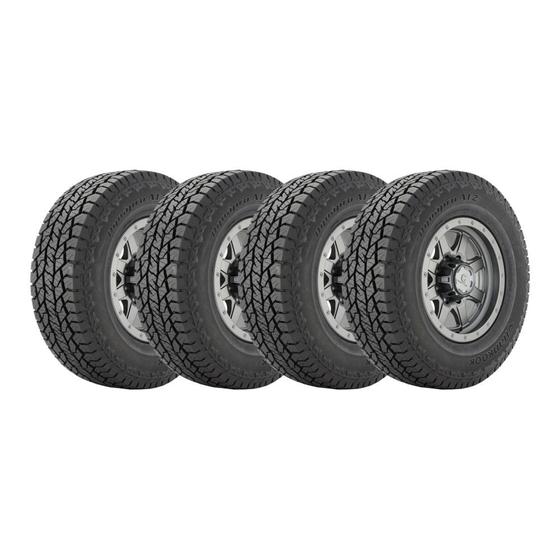 Kit 4 Pneus Hankook Aro 16 225 70R16 4PR 103H Dynapro HP2 RA33 RA33, HP2