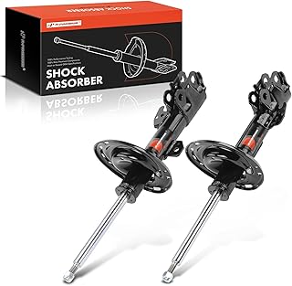A-Premium Par dianteiro (2) Amortecedores compatíveis com Toyota Camry 2007-2011, Avalon 2006-2010 e Lexus ES350 2009-2012, lado do motorista e do passageiro