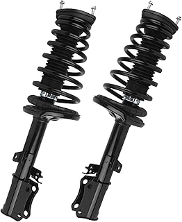 KUSATEC Amortecedor de amortecedor completo para Toyota Camry 1997-2001; Solara 1999-2003, 171681 171680 com conjuntos de mola helicoidal