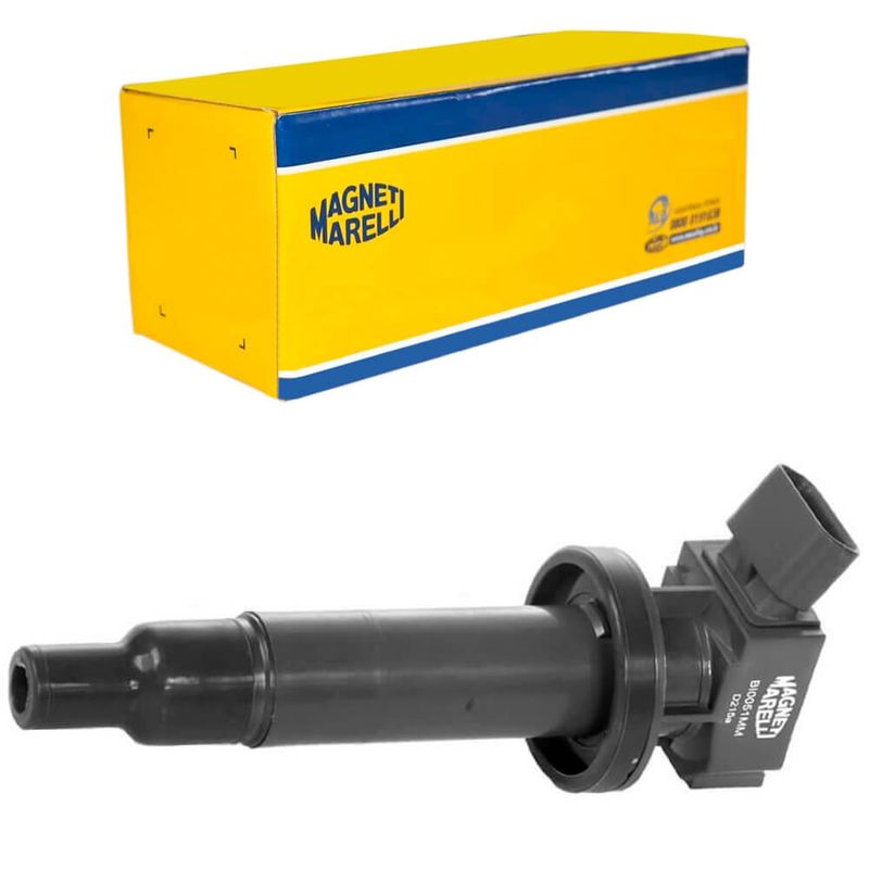 Kit Bobina Magneti Marelli Vela Ngk Corolla 1 6 1 8 16V 2003 2008 Gasolina
