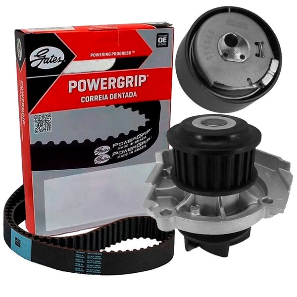 Kit Correia Dentada Bomba D'Água Fiat 500 Doblo Idea Gates