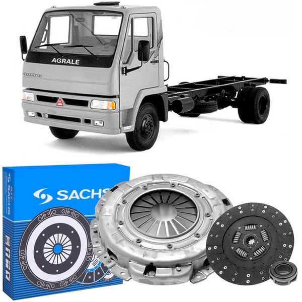 Kit Embreagem Agrale 7500 Etronic Mwm Tcae 94 2005 Sachs 6143
