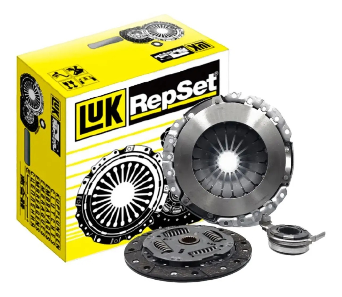 Kit Embreagem Audi A3 1 6 1 8 97 2006 Luk 62230910001