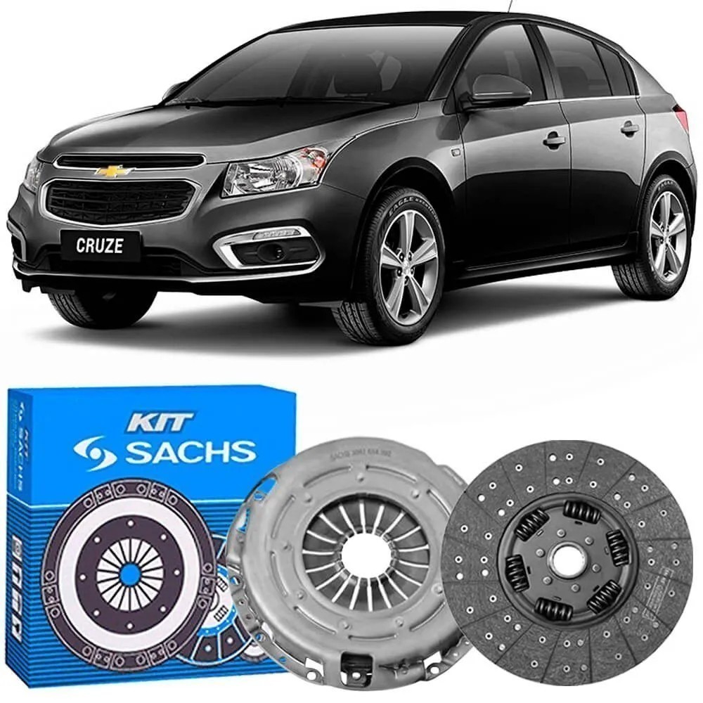 Kit Embreagem Chevrolet Cruze 1 8 16V 2013 2016 Sachs 3000951081