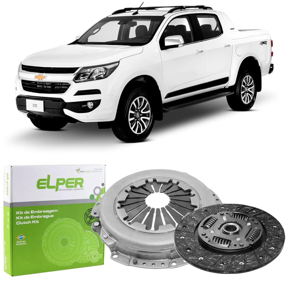 Kit Embreagem Chevrolet S10 2 5 16V Ecotec 2015 2020 Elper 70383