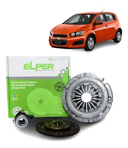 Kit Embreagem Chevrolet Sonic 1 6 16V 2013 2014 Elper 90339