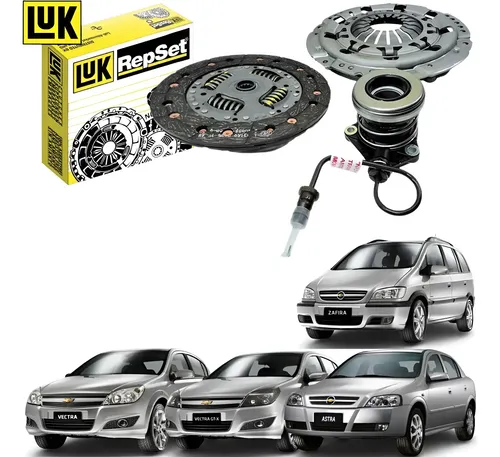 Kit Embreagem Chevrolet Zafira 2 0 2001 2011 Luk 62130663302
