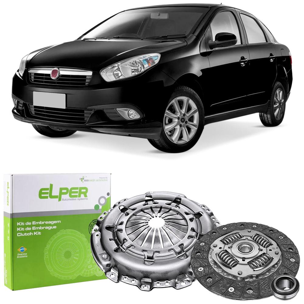 Kit Embreagem Fiat Palio Siena Strada 1 4 EVO Elper 80390