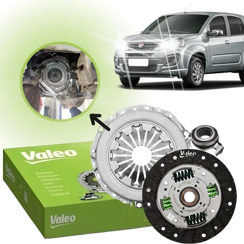 Kit Embreagem Fiat Uno 1 0 1 3 1 4 2003 2018 Valeo 828102