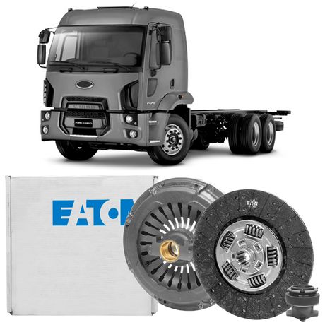 Kit Embreagem Ford Cargo 2429 2623 3129 Cummins Eaton 1047111 1047111, 2429, 2623, 3129