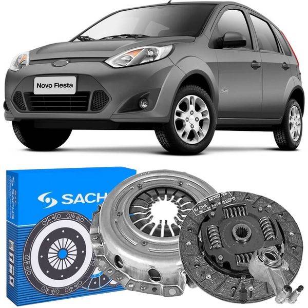 Kit Embreagem Ford Fiesta Hatch 1 0 1 4 1 6 96 2017 Sachs 66144