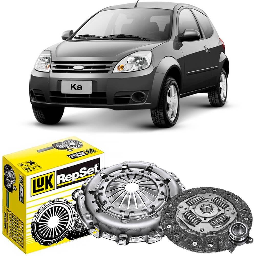 Kit Embreagem Ford Ka 1 0 1 3 97 2013 Luk Atuador 61830413301