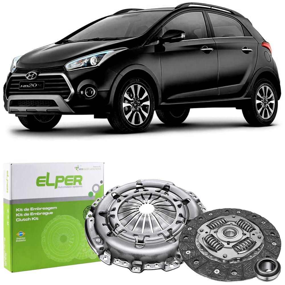 Kit Embreagem Hyundai HB20 1 0 12V 2016 2022 Elper 80389