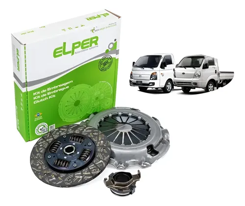 Kit Embreagem Hyundai Hr Kia Bongo 2 5 8V 2004 2012 Elper 80334