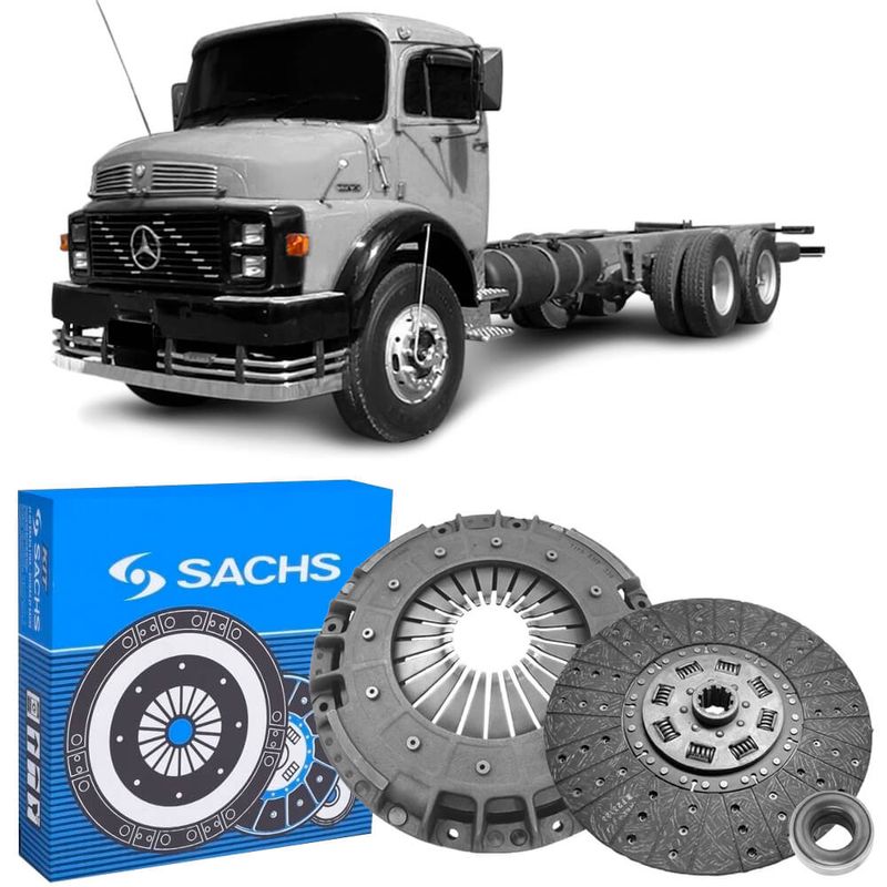Kit Embreagem Mercedes-Benz 1318 90 95 Sachs 6792