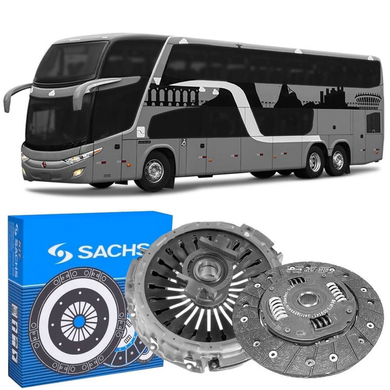 Kit Embreagem Mercedes-Benz O500 Om 457 La 98 2003 Sachs 6497