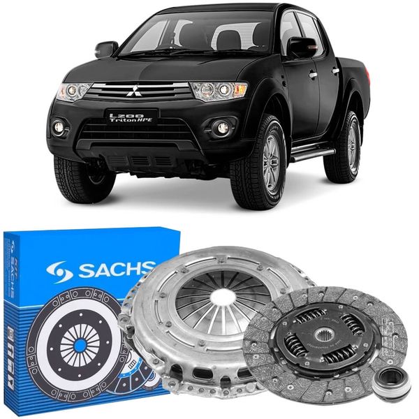 Kit Embreagem Mitsubishi L200 Triton 3 2 3 5 2008 2018 Sachs 3000954432