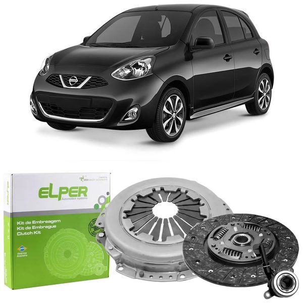 Kit Embreagem Nissan Kicks March Versa 1 6 16V Elper 90332