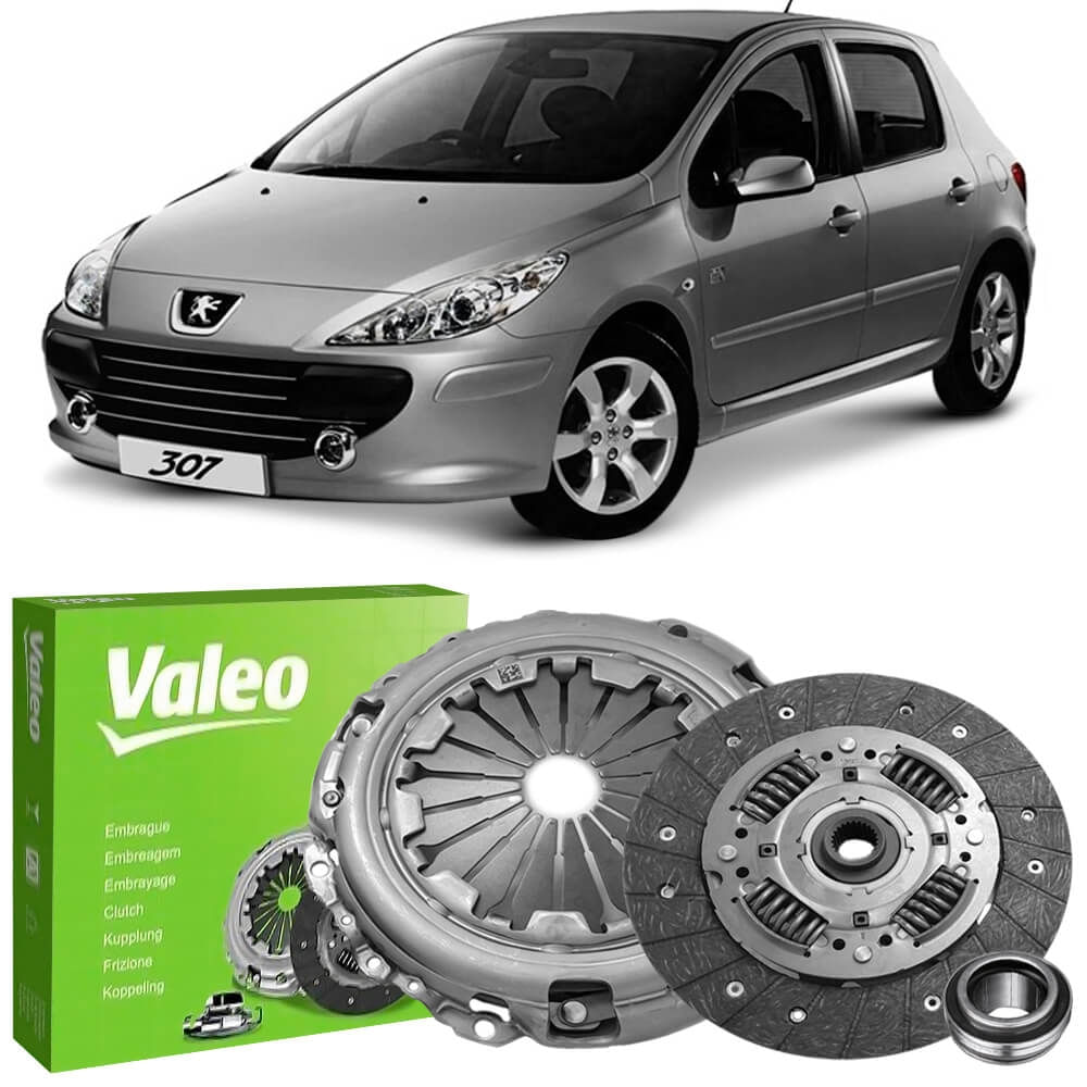 Kit Embreagem Peugeot 307 1 6 2002 2012 Valeo 228315
