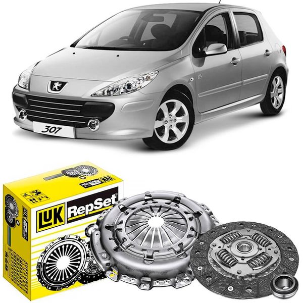 Kit Embreagem Peugeot 307 2 0 2003 2012 Luk 6233043000