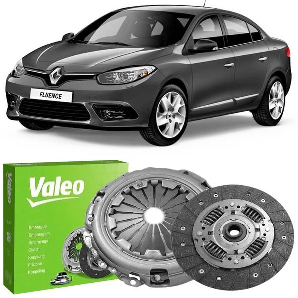 Kit Embreagem Renault Fluence 2 0 2011 2017 Valeo 828488