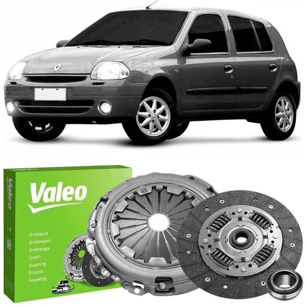 Kit Embreagem Renault Logan Sandero Symbol 1 6 2007 2015 Valeo 228102